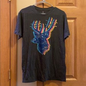 Deer Graphic T Shirt